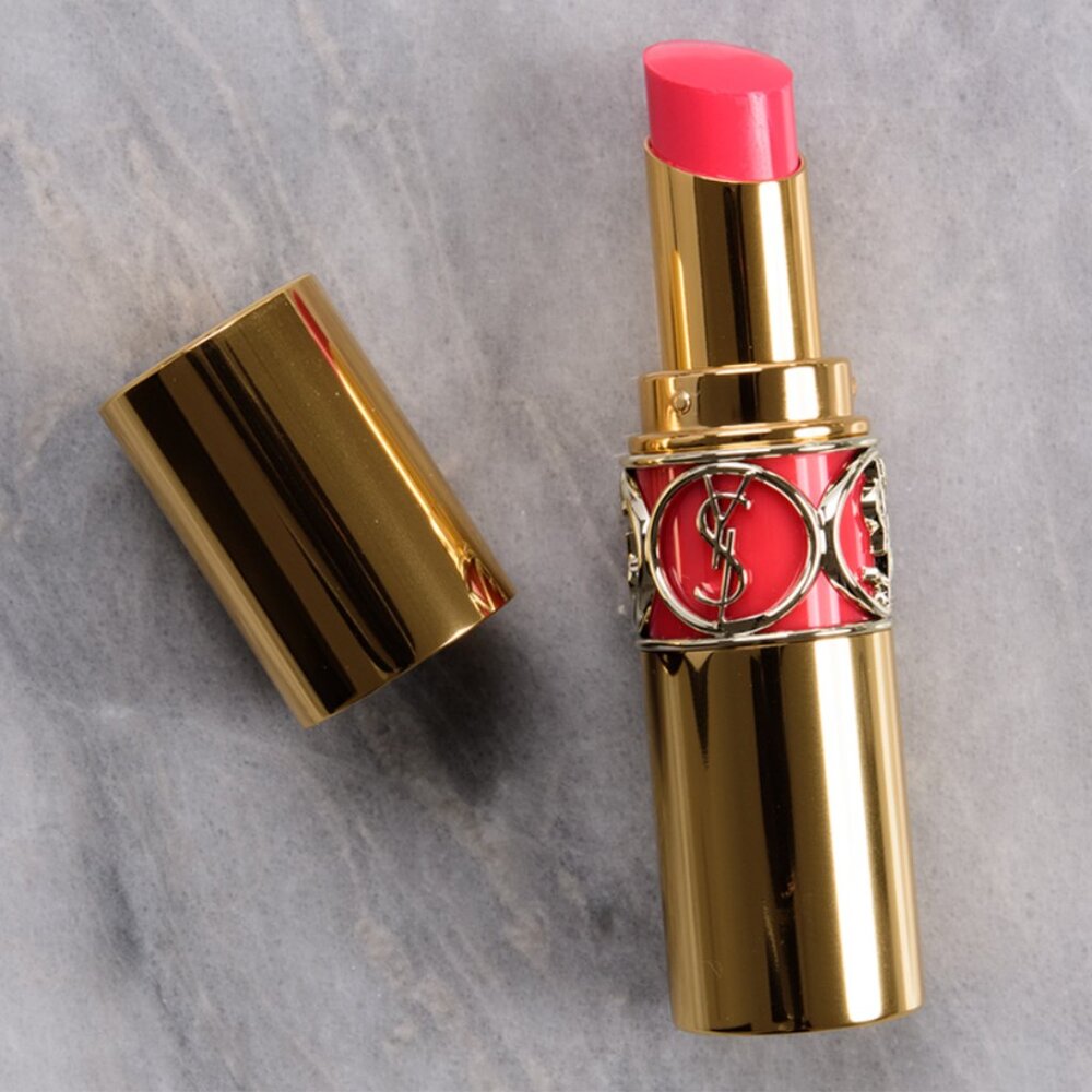 YVES SAINT LAURENT | Rouge Volupte Shine Oil-in-stick lipstick | 163